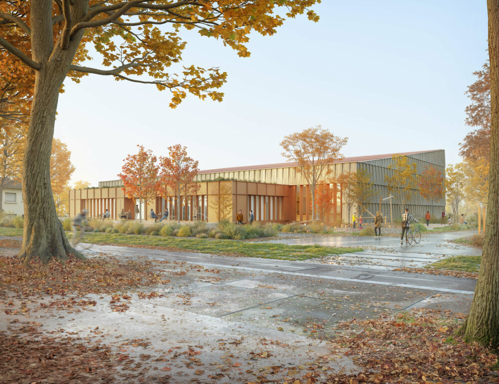 Ballast Architectes - Gymnase Jeanne d'Arc - Strasbourg